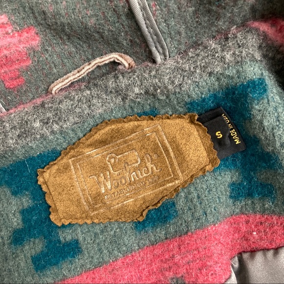 Vintage Woolrich wool Navajo hooded jacket - Picture 4 of 14